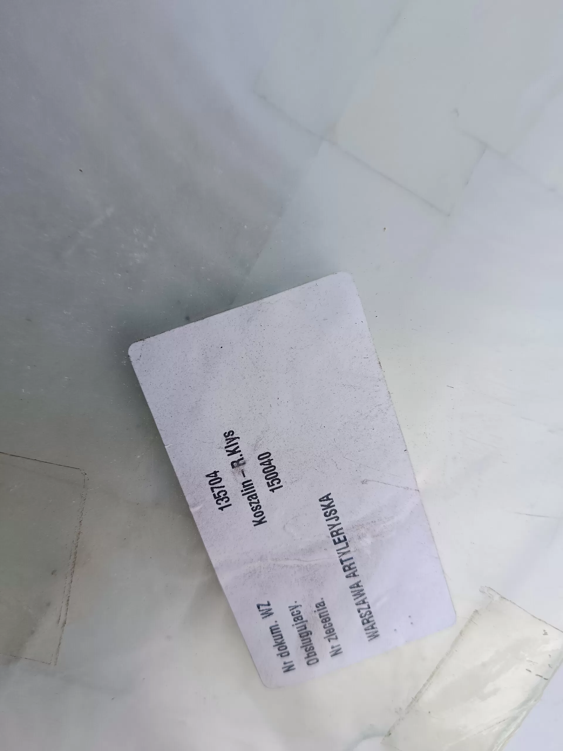 Стекло двери-форточка поворотная  A6737200355