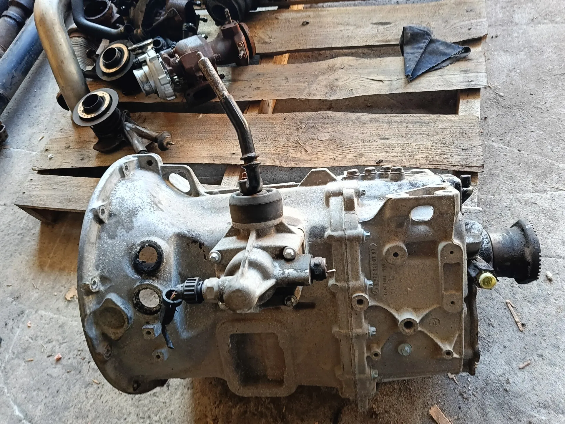 Коробка переключения скоростей Mercedes-Benz VARIO G56-6