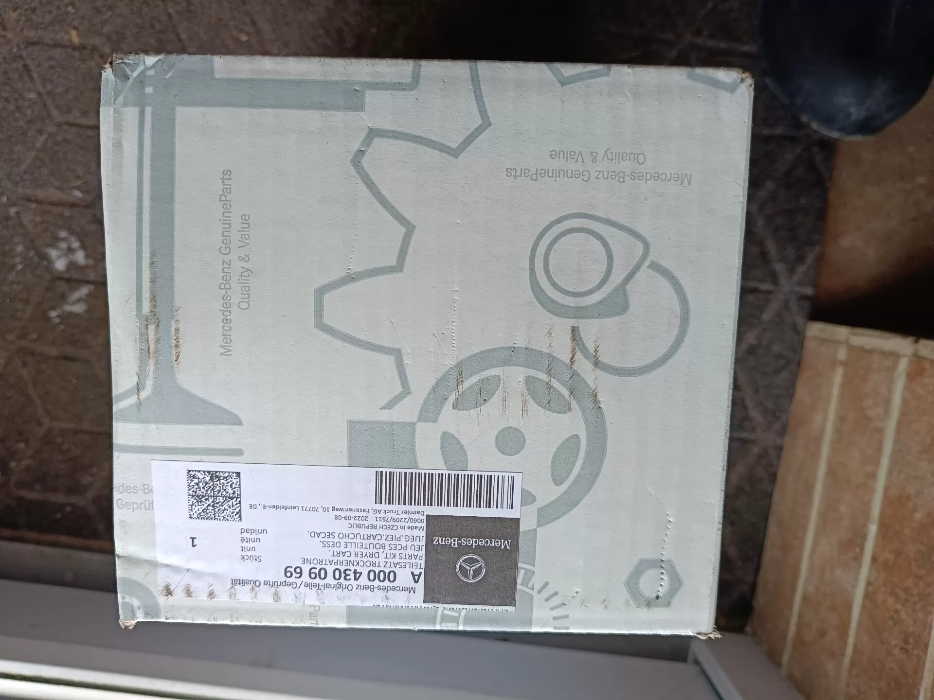 A0004300969 фильтр масловлагоотделителя