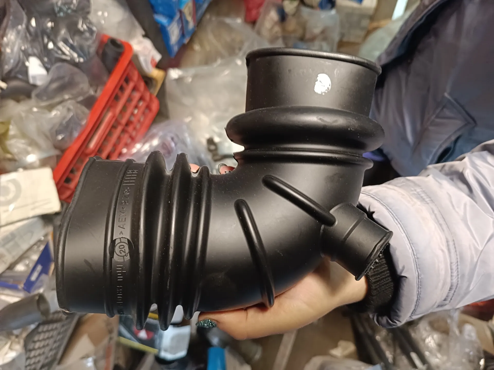 патрубок турбины A9041410083 двигателя OM904LA  Eco power