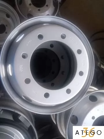 Диск колесный Маз-Зубренок, Даф, Ивеко 17.5 дюймов штампованный