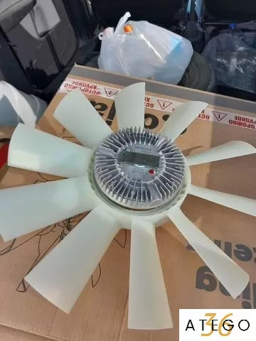 Вискомуфта с лопастями двигателя OM366 Cojali — система охлаждения для Mercedes